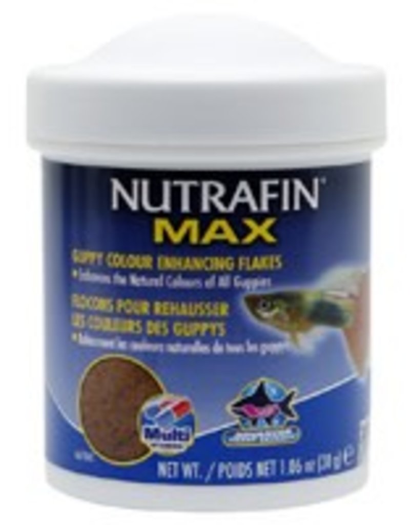 Nutrafin Nutrafin Max Guppy Colour Enhancing Flakes - 30 g (1.06 oz )