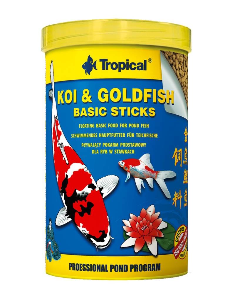 Tropical Tropical Koi & Goldfish Basic Sticks 80 g