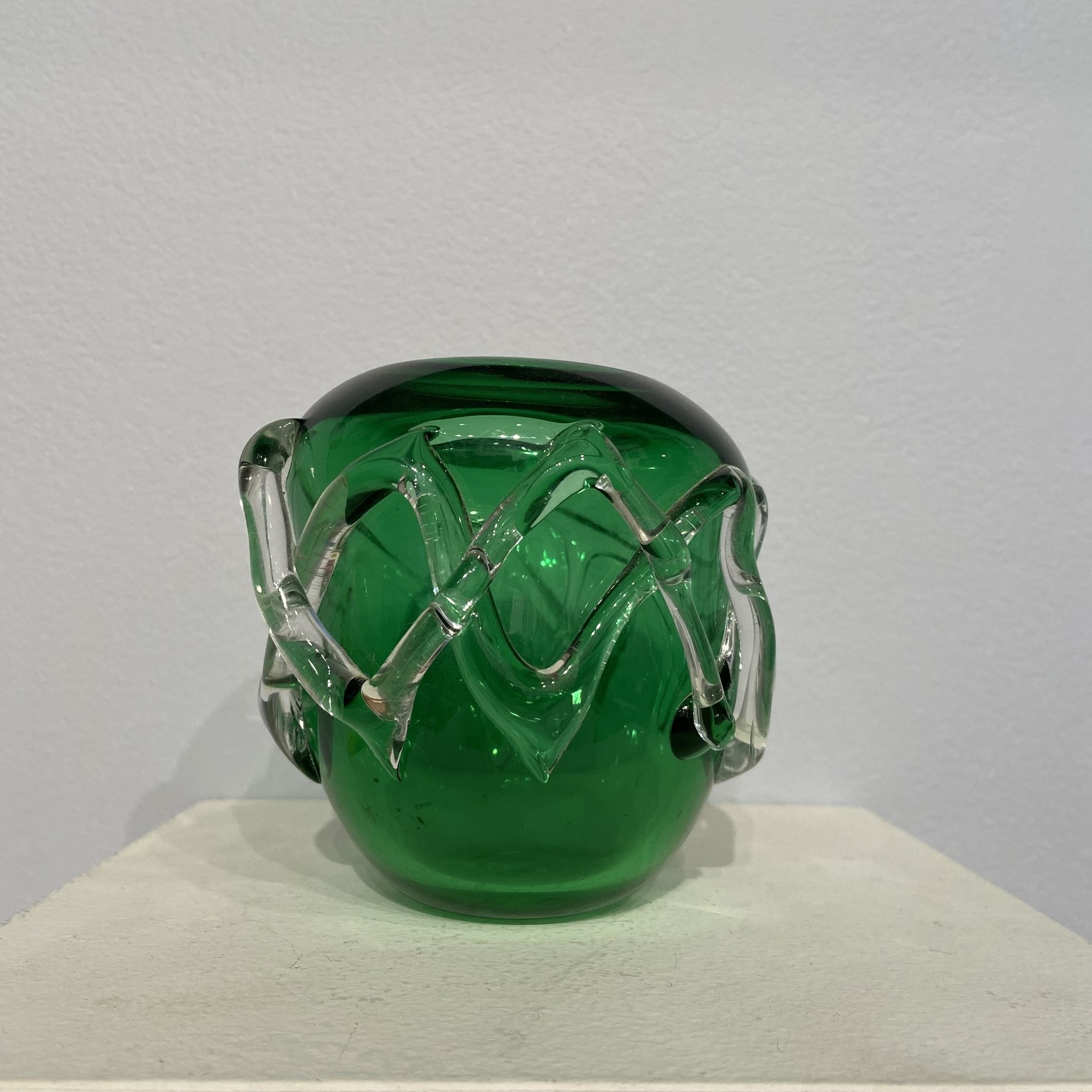 Rick Shapero Rick Shapero - green wrap vase