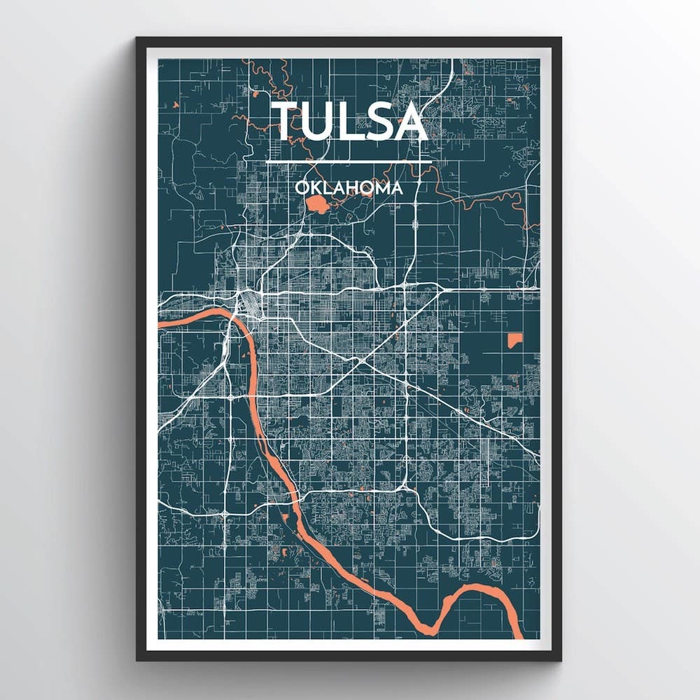 Tulsa City Map