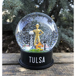 Ida Red Midtown Tulsa Snow Globe