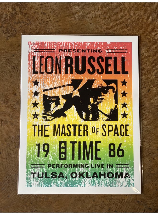 Leon Russell Flyer Print 18x24