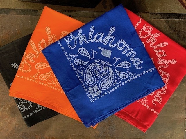 Ida Red Oklahoma Bandana