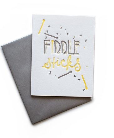 Nelson Line Fiddlesticks Card