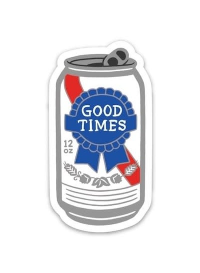 Good Times Beer Sticker
