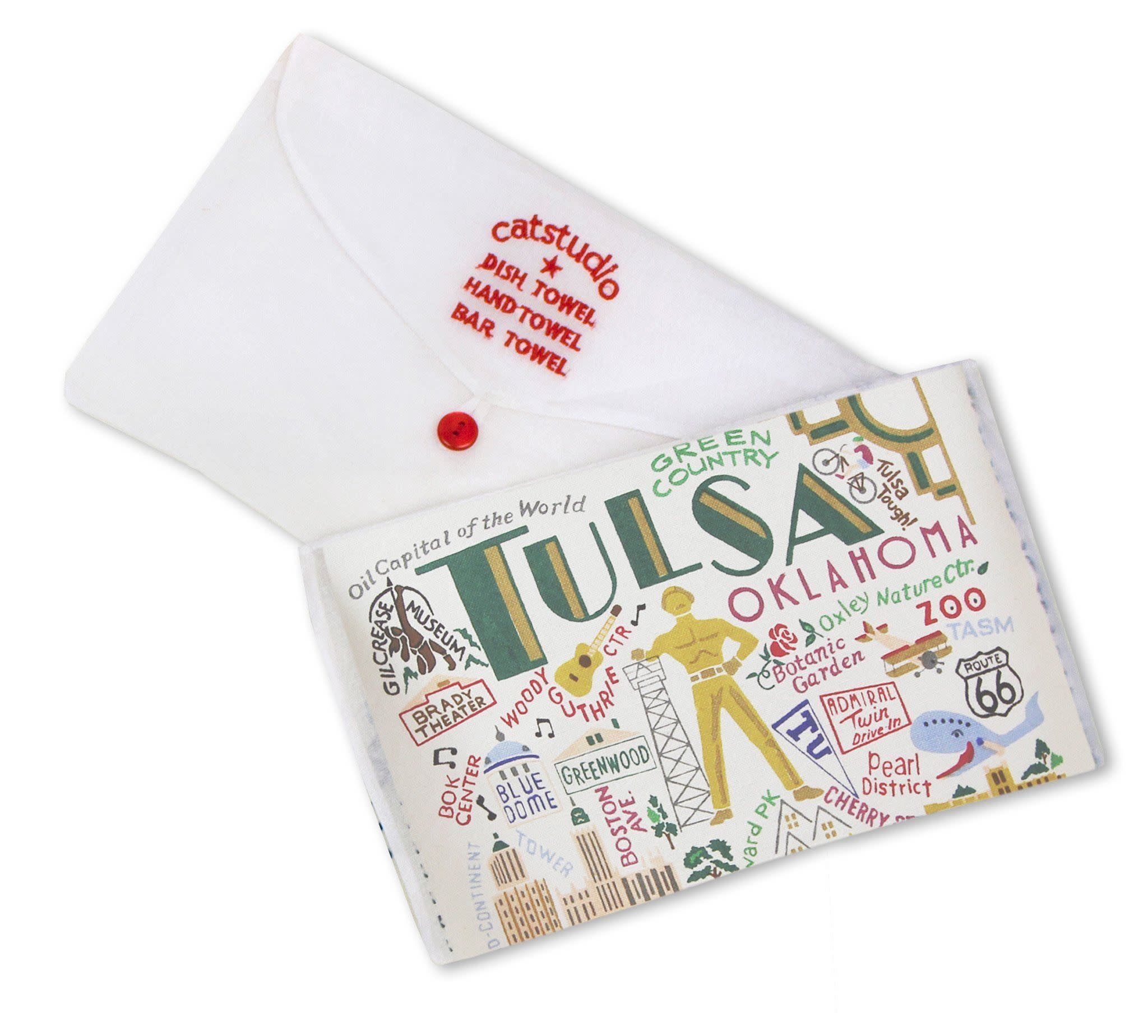 CatStudio Tulsa Dish Towel