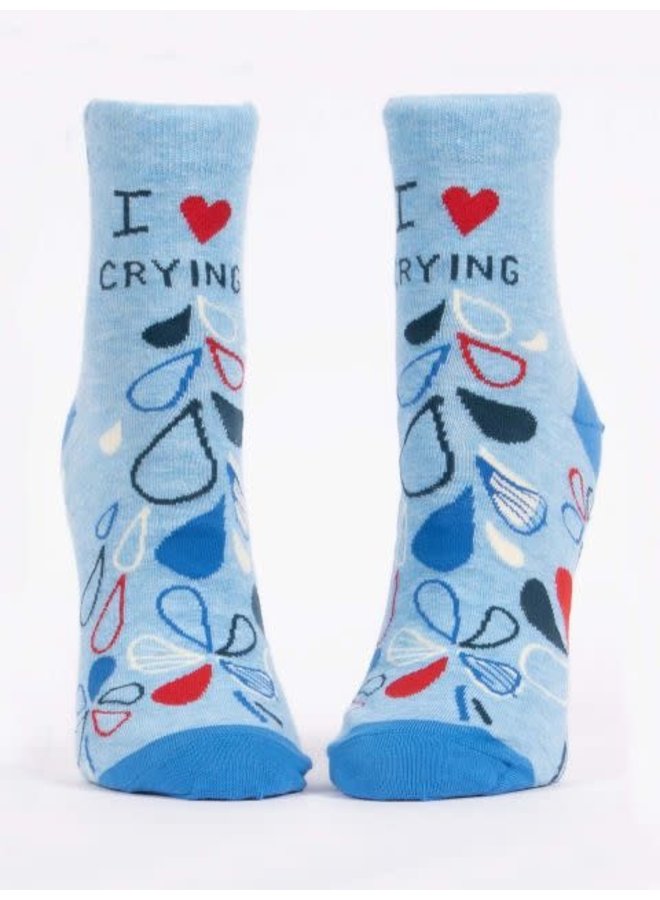 I Heart Crying Women's Ankle Socks