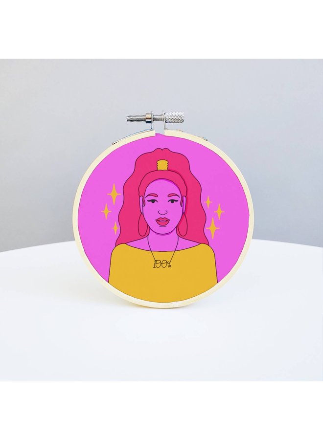 Lizzo Embroidery Kit