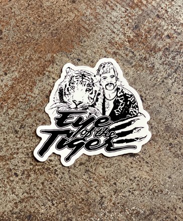 What's His Name Eye Of The Tiger Sticker