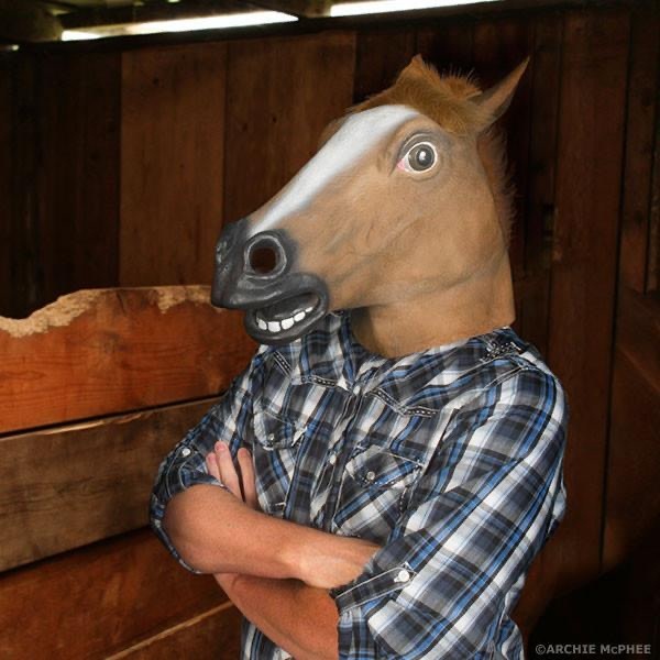 Archie McPhee Horse Mask