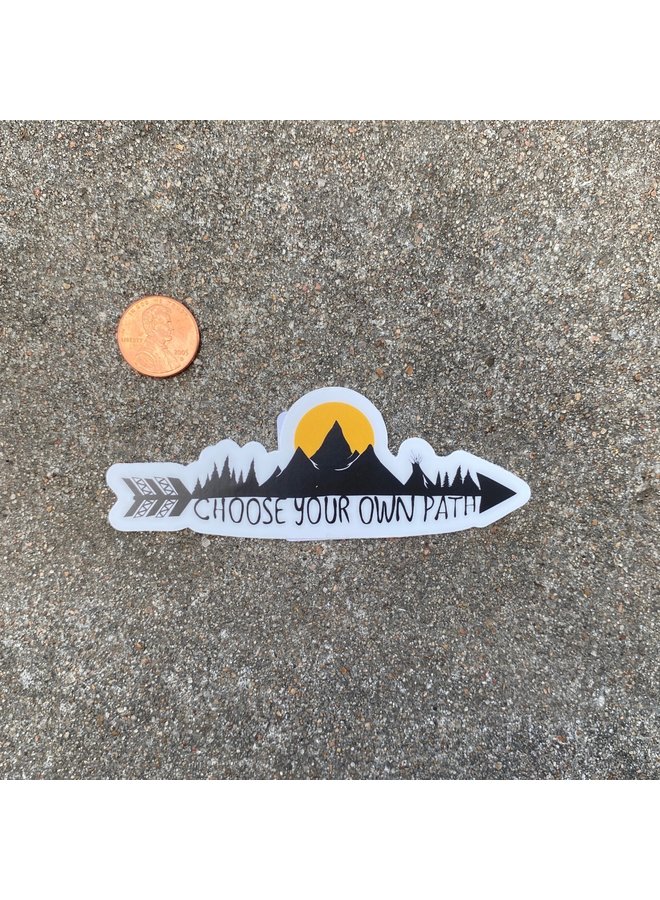 Choose Your Own Path Sticker