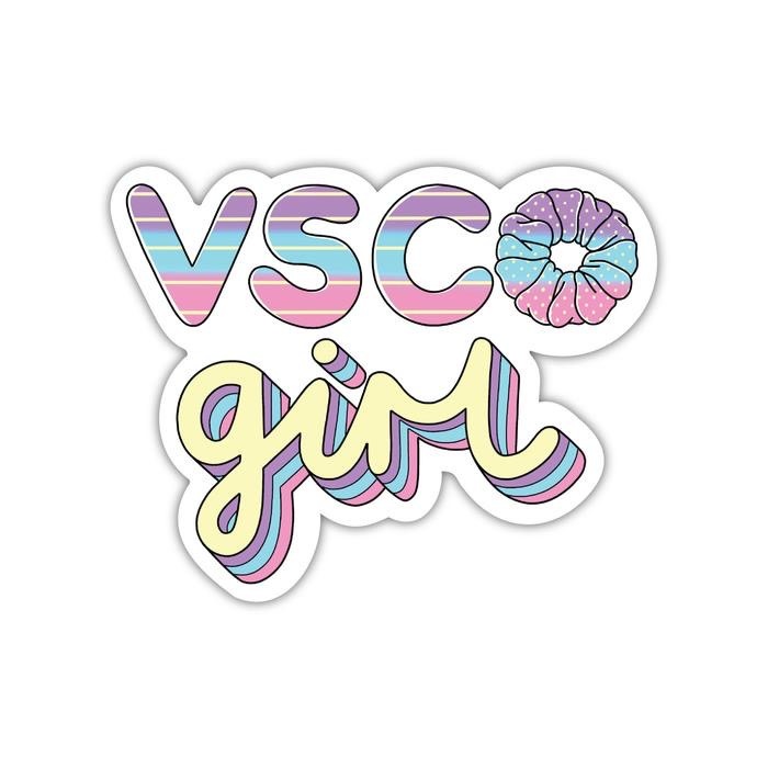 Big Moods VSCO Girl Sticker