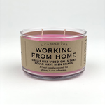 Whiskey River Soap Company Working From Home Candle