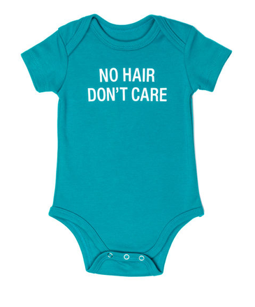 About Face No Hair Bodysuit 3-6M