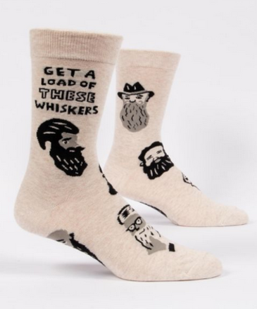 Blue Q Whiskers Men's Socks