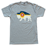 Mythic Press Bison Flag Tshirt