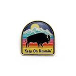 Lucky Horse Press Bison Enamel Pin