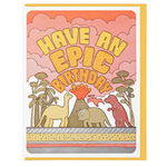 Lucky Horse Press Epic Birthday Dinos Card