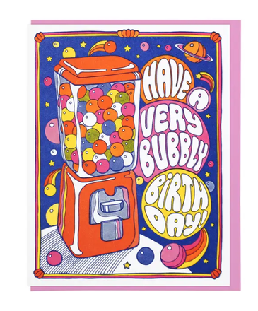 Lucky Horse Press Bubbly Birthday Card