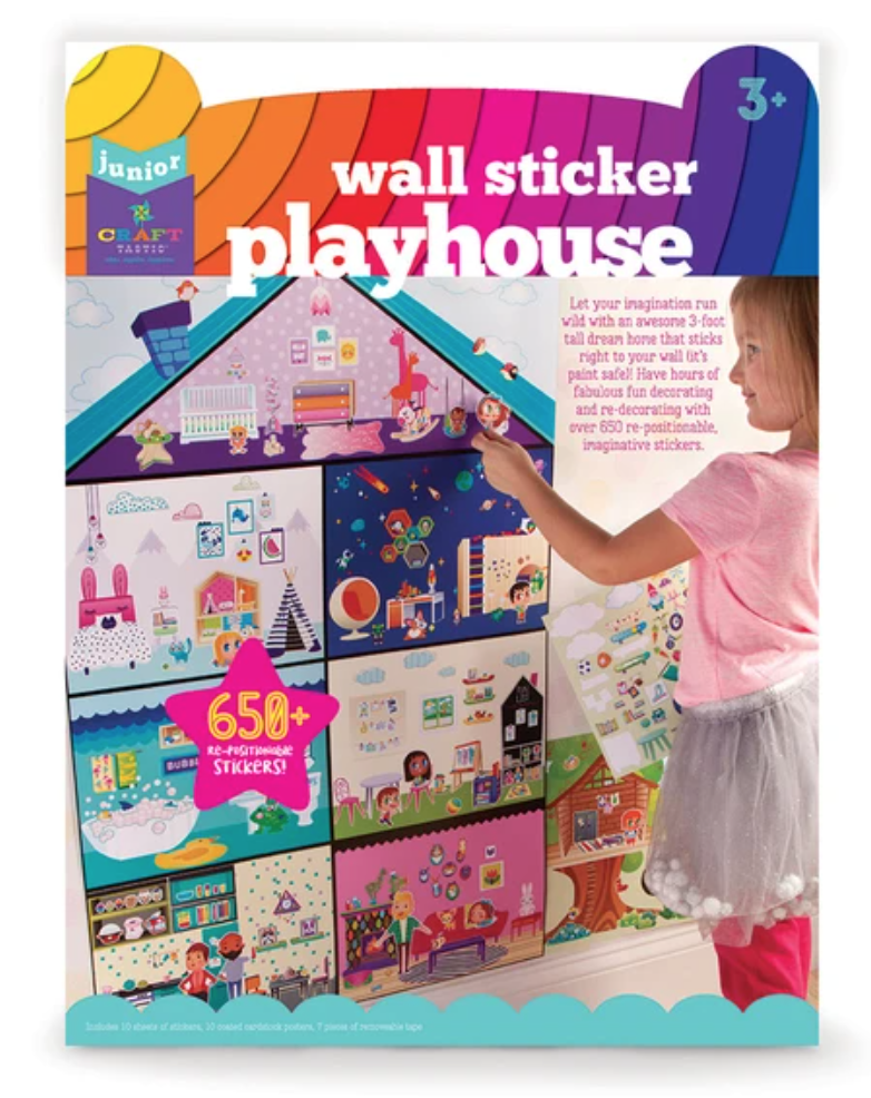 Play Monster Craft-tastic Jr Wall Sticker Playhouse