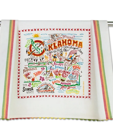 CatStudio Oklahoma Dish Towel