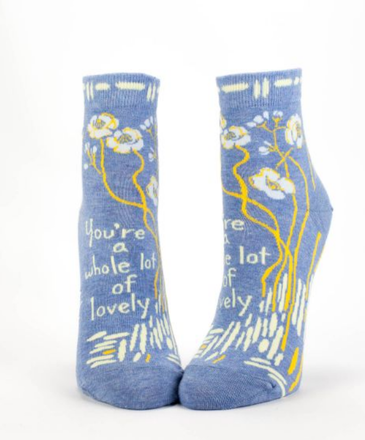 Blue Q Whole Lotta Lovely Women's Ankle socks