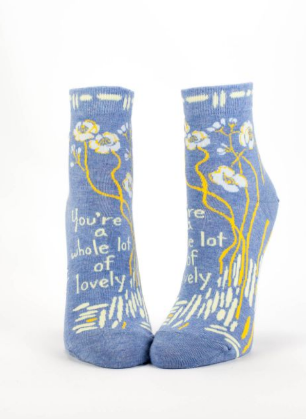 Blue Q Whole Lotta Lovely Women's Ankle socks