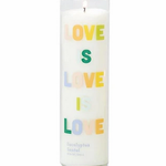 Paddywax Love Is Love is Love Prayer Candle
