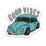 Big Moods Good Vibes Car Sticker