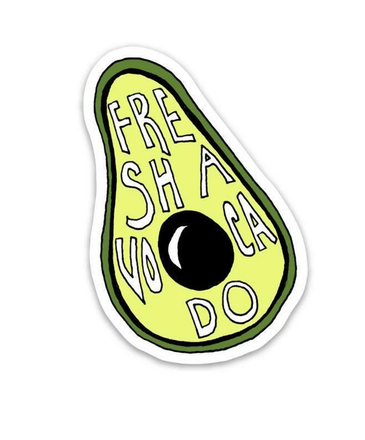 Big Moods Fresh Avocado Sticker