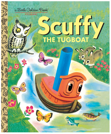 Random House Scuffy the Tugboat - A Little Golden Book