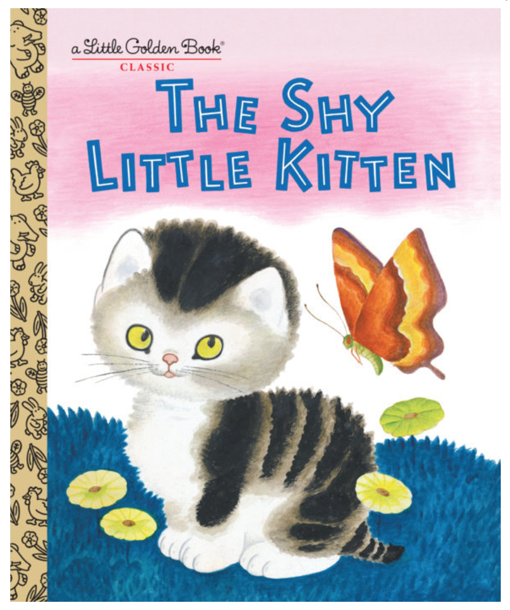 Random House The Shy Little Kitten Golden Book