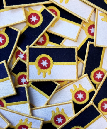 Tulsa Flag Patch – Mythic Press