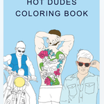 Random House Hot Dudes Coloring Book