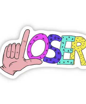 Big Moods Loser 90s Sticker