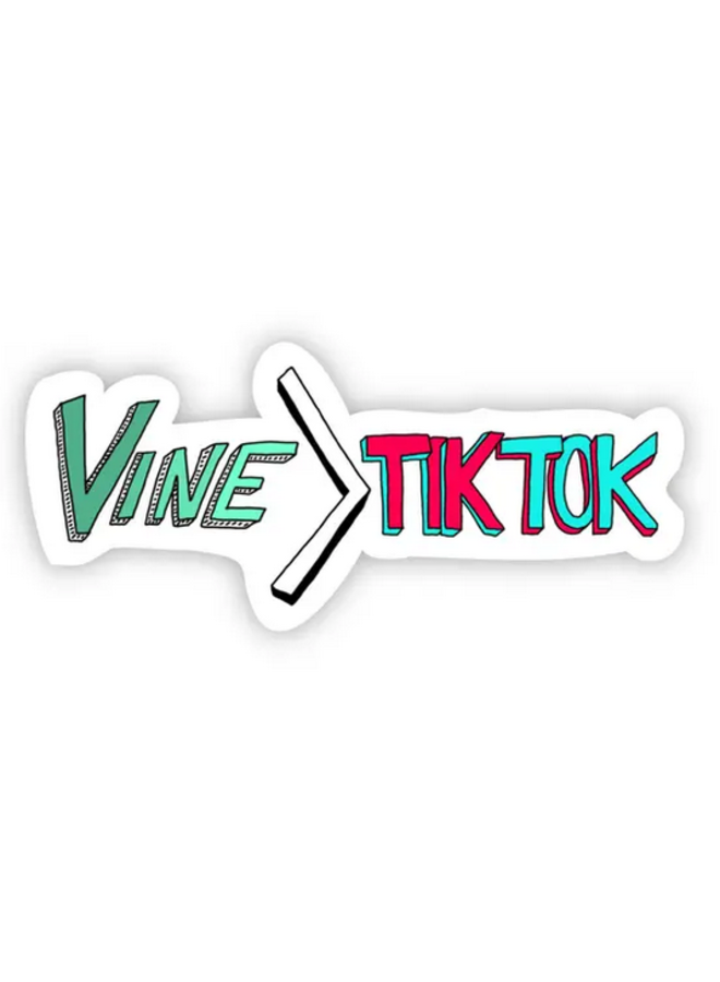 Vine > TikTok Sticker