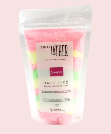 Local Lather Lemongrass Bath Fizz
