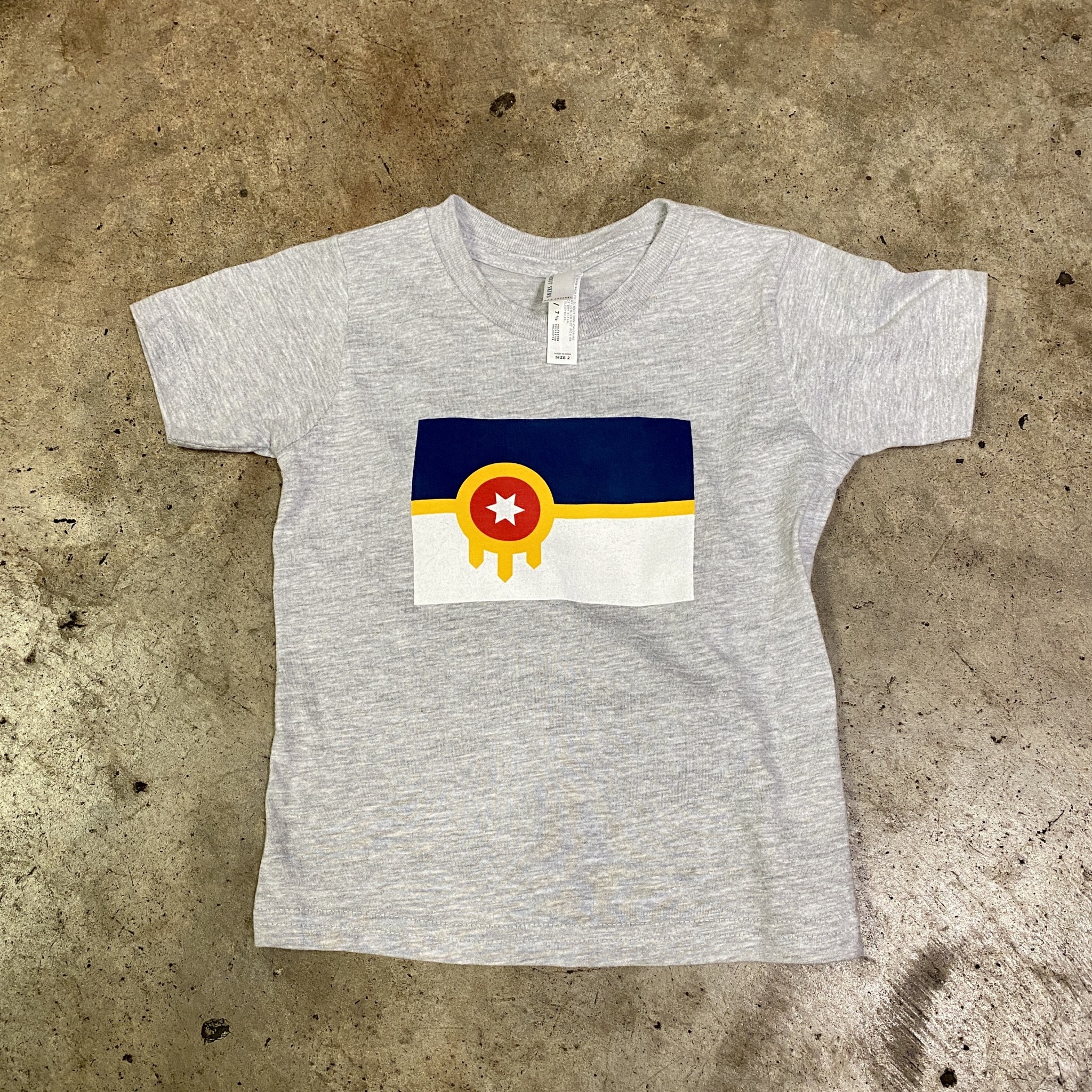 Ida Red Tulsa Flag Toddler Tshirt