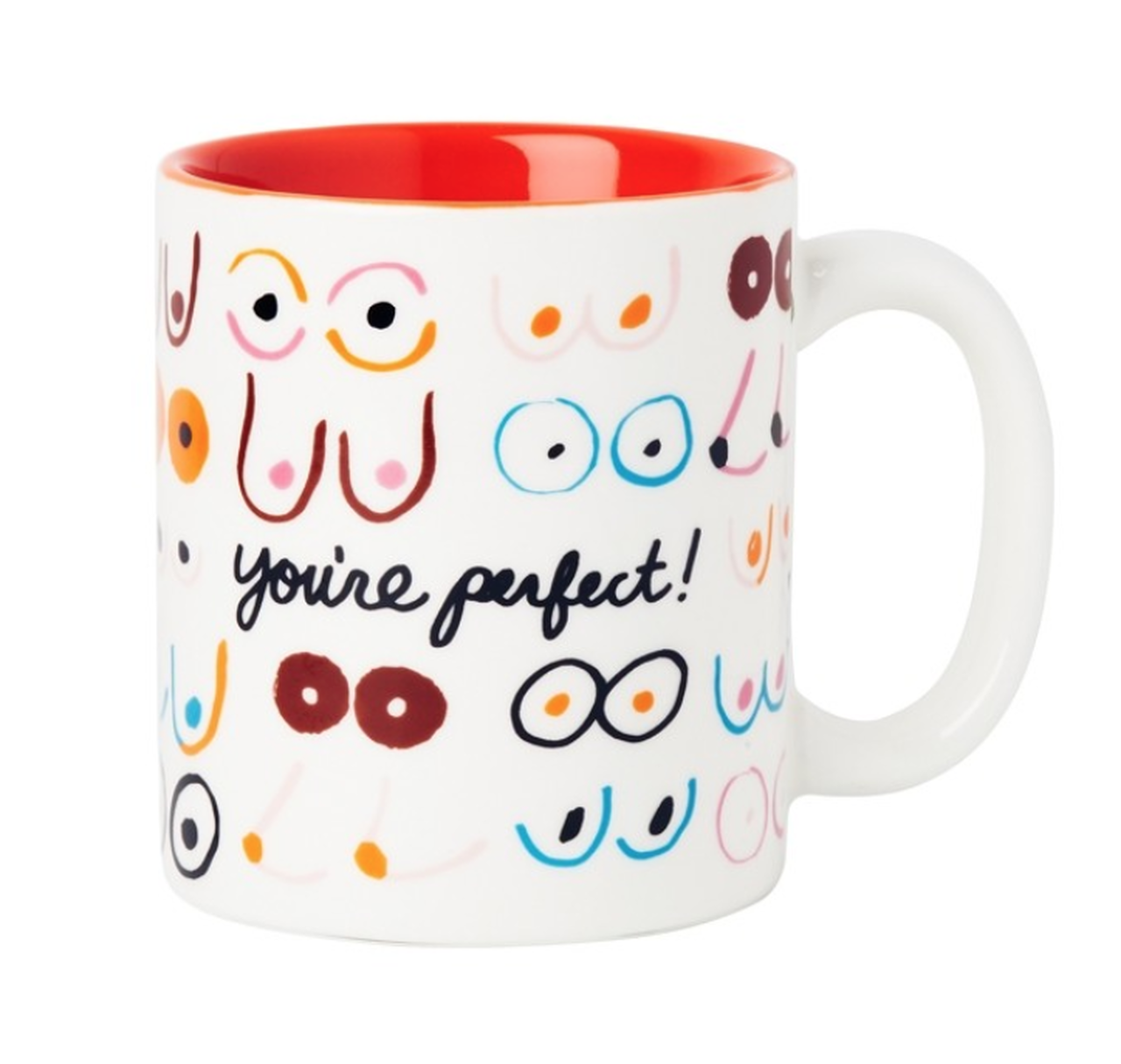 The Found Boobs You're Perfect Mug