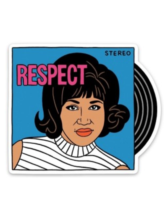Aretha Respect Sticker