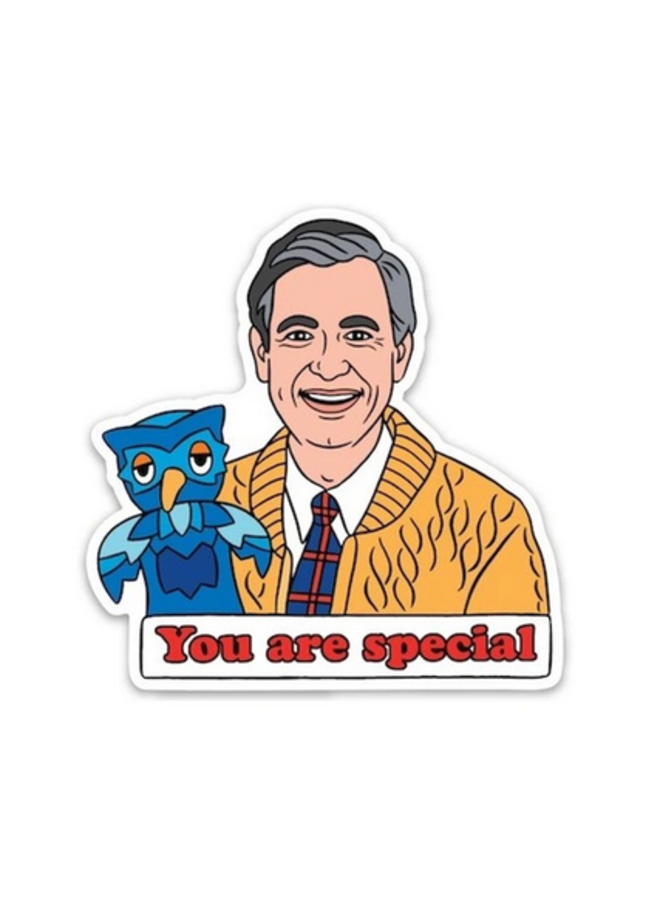 Mr. Rogers Special Sticker