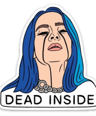 The Found Billie Dead Inside Sticker