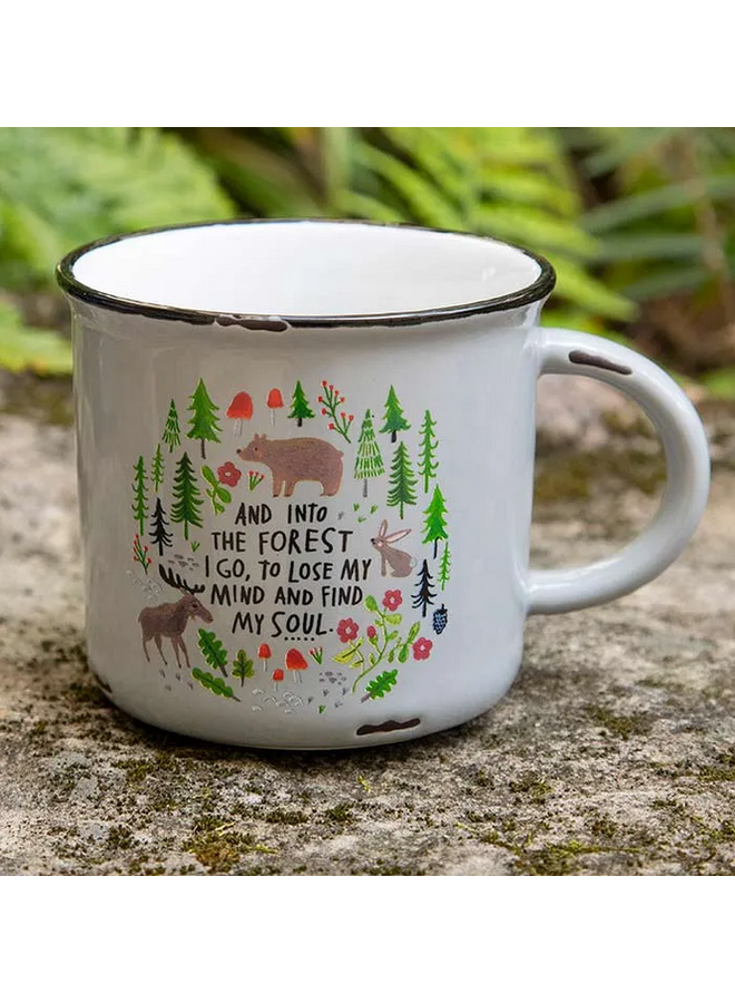 And Into The Forest Camp Mug Ida Red General Store