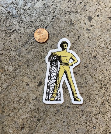 Ida Red Driller Sticker