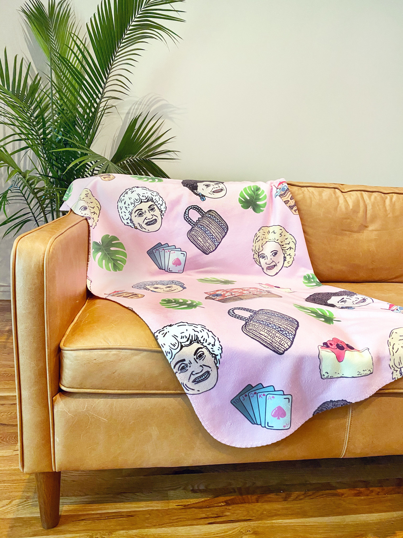 Golden Girls Sherpa Fleece Blanket