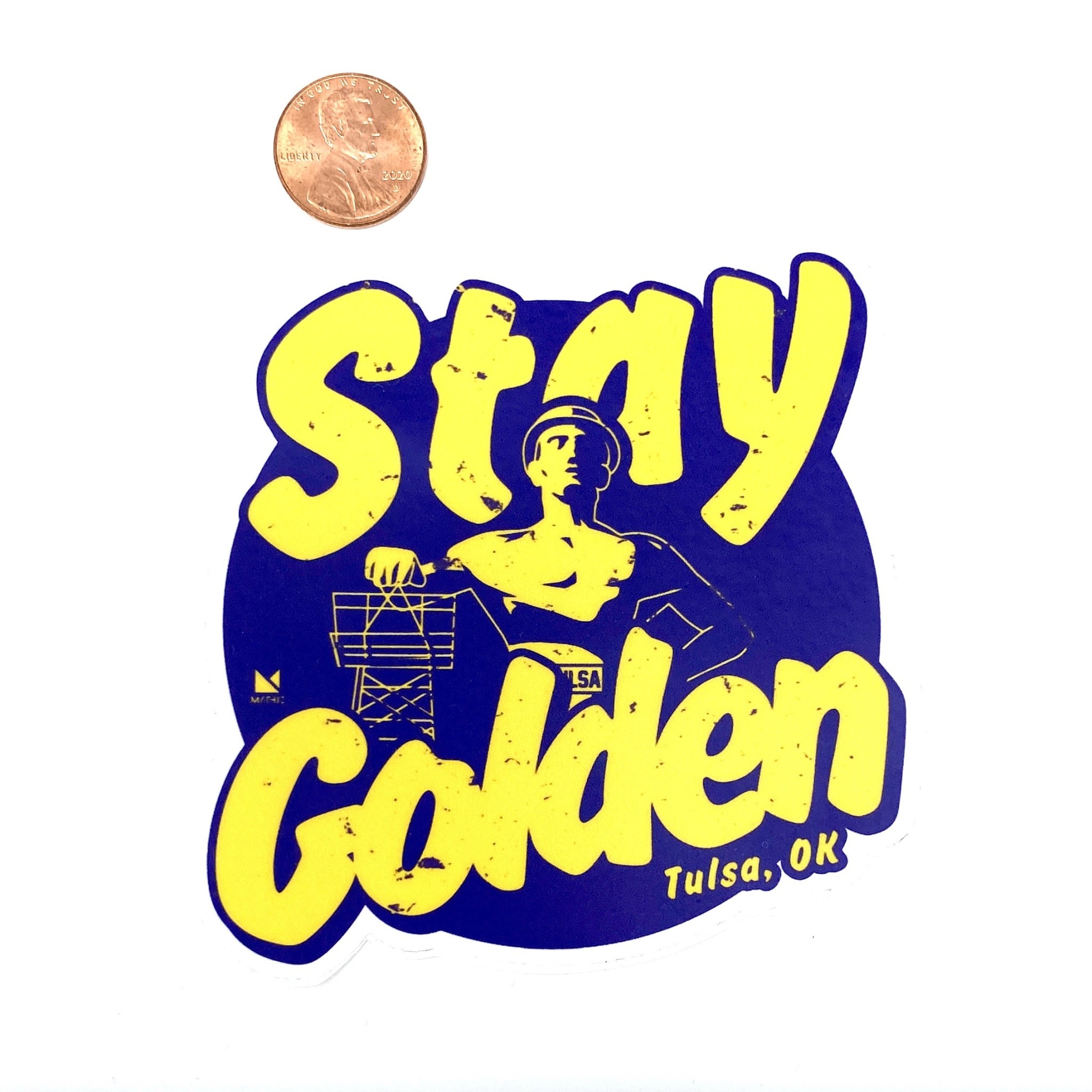 Mythic Press Stay Golden Sticker