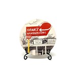 Tulsa In Ink Hanks Hamburgers Coaster