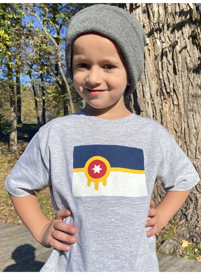 Tulsa Flag Toddler Tshirt