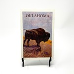 Found Image Press Bison Oklahoma Postcard