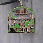 Whaling Graphics Guthrie Green Ornament 2015